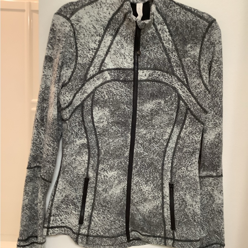 lululemon athletica Black and Gray Utility Jacket